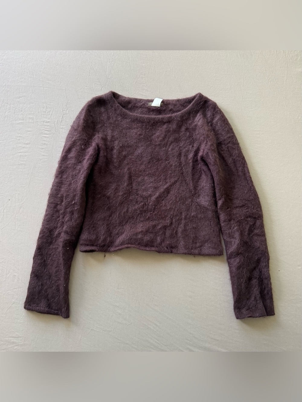 Vintage J.Crew Brushed Angora Shrunken Sweater